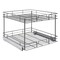 Kitcheniva 2 Tier Kitchen Cabinet Pull Out Shelf and Drawer Organizer Slide Out